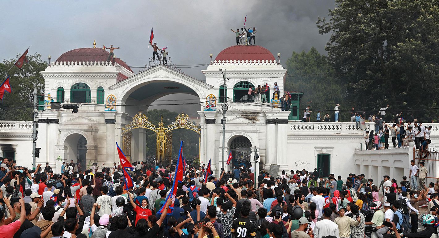 nepal gov overthrown